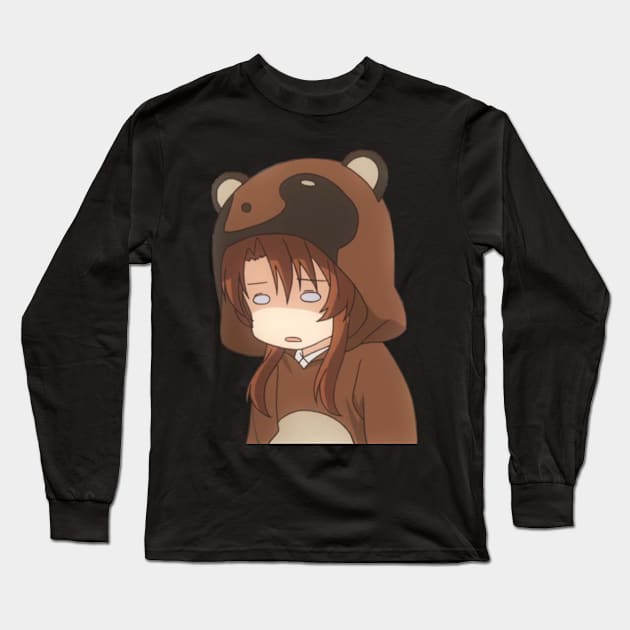 Komari Tanuki Long Sleeve T-Shirt by KokoroPopShop